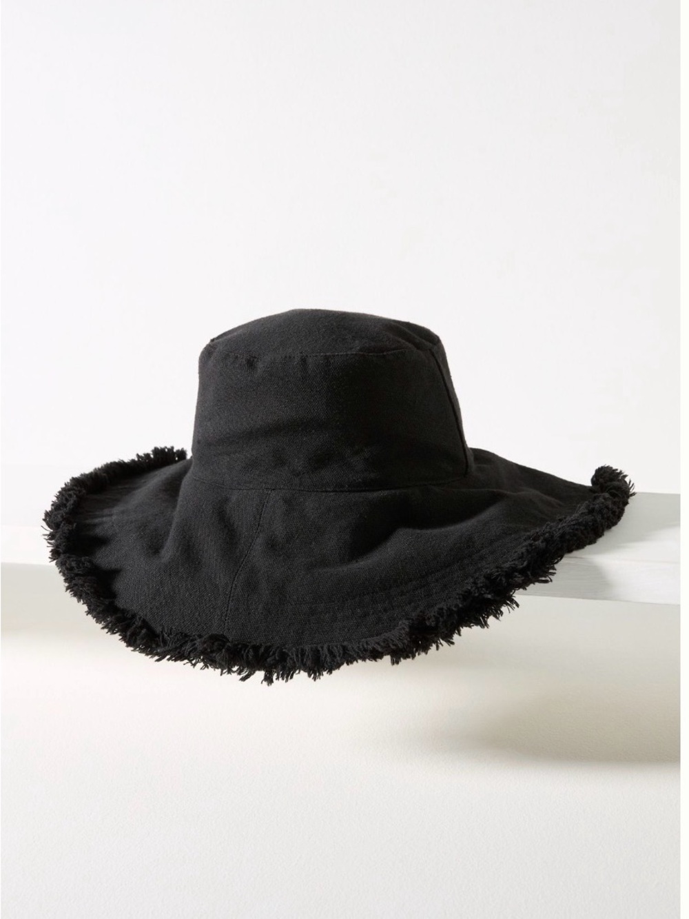 Anthropologie Frayed Edge Bucket Hat